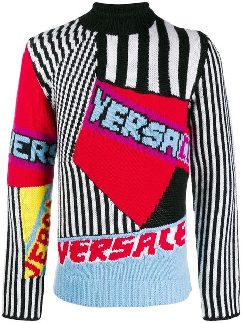 fubu versace jumper|farfetch versace sweaters.